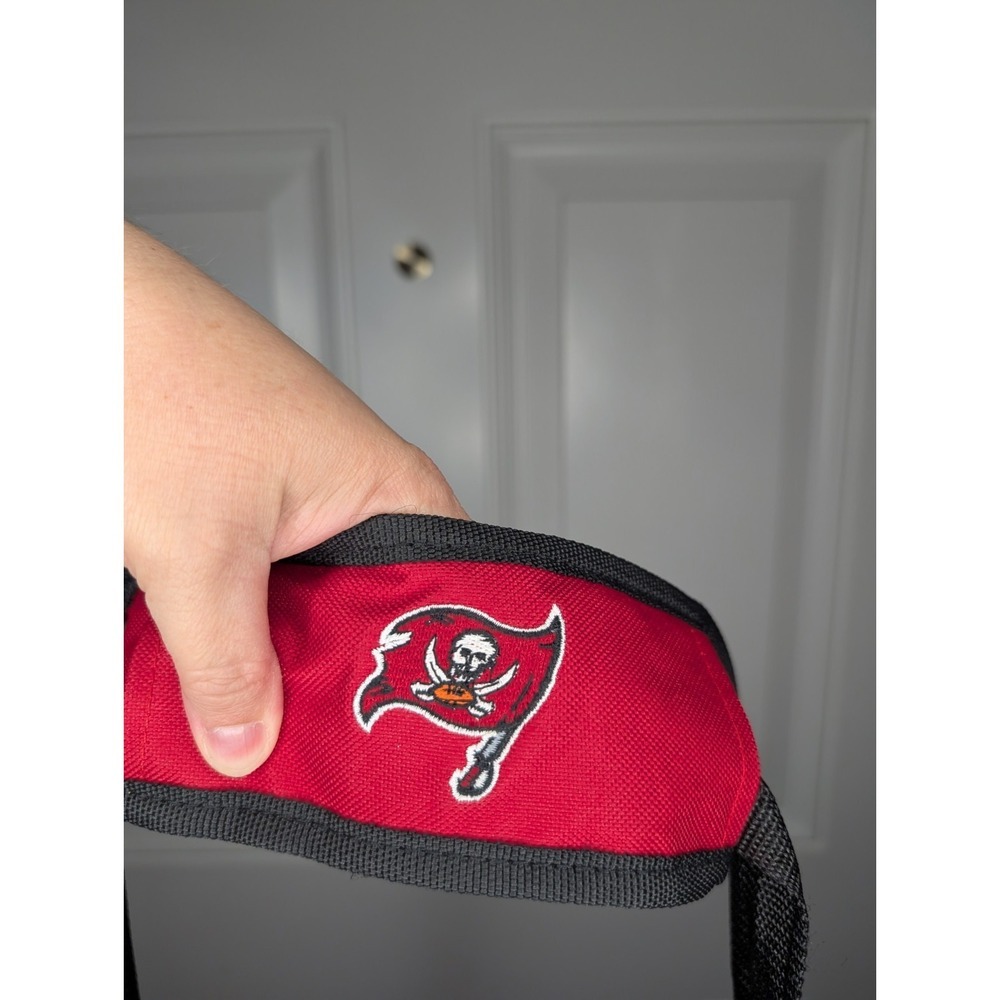 Tampa Bay Buccaneers NFL Officially Licensed Product Duffle Gym Bag Red Sports - Picture 5 of 10
